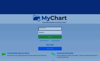New to MyChart? Sign up online MyChart® licensed from Epic Systems Corporation © 1999 - 2023. 