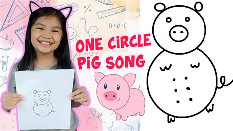 One circle one circle 🐷💕 pig song #trending #viral #short - YouTube