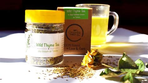 One cup of Wild Thyme Tea serves many health benefits