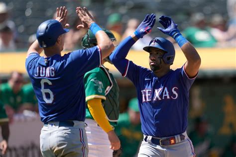 One day after thrilling walk-off win, Oakland A’s go quietly vs. Rangers