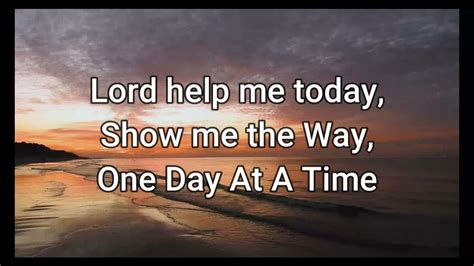 One day at a time sweet jesus. Things To Know About One day at a time sweet jesus. 