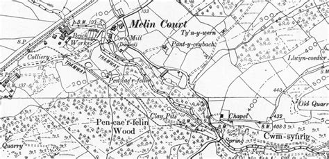 One file relating to Melin-y-cwrt (Melin-court) furnace, Llantwit …