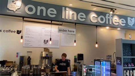 One line coffee. July 19, 2018. One Line Coffee has a steady presence in Columbus, with their Short North and downtown shops (plus a third on the way to Franklinton), and also by supplying many different shops and restaurants ( Wolf’s Ridge Brewing, Highline Coffee, Red Velvet Cafe, Lineage Brewing, for starters). Their operations have expanded enough that ... 