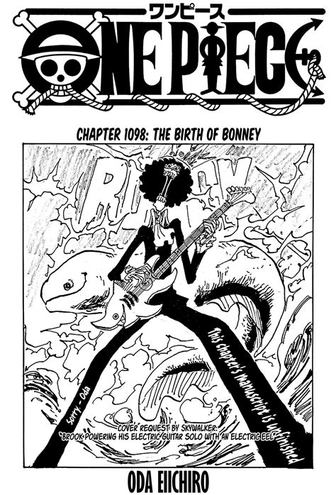 One Piece Chapter 1098. The Birth of Bonney. One Piece Chap