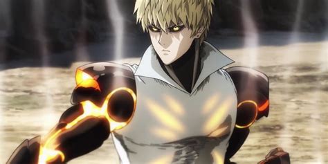 One punch man genos. Saitama vs. Genos was a spar between Saitama and Genos. After Saitama and Genos had both passed the National Superhero Registry exam, they were placed last in their classes, with Genos being rank 17 in the S-Class and Saitama rank 388 in C-Class. Later, Genos thanks Saitama for accepting the request for a sparring match and asks Saitama to take it seriously. The motivation for this sparring ... 