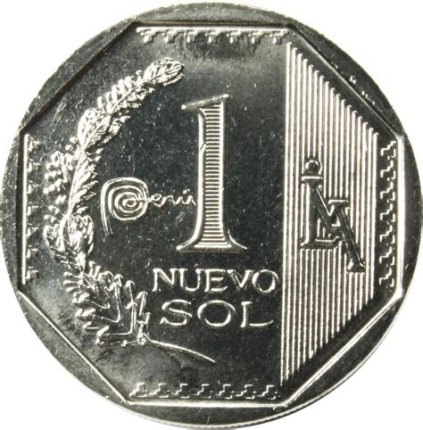 One sol. Detailed information about the coin 1 Sol, Peru, with pictures and collection and swap management: mintage, descriptions, metal, weight, size, value and other numismatic data 