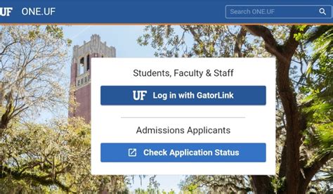 One uf edu login. Step 1: Determine your Applicant Type. Knowing your applicant type will help you determine if you qualify for admission to UF Online. It will also help you know which documents are required with your application. Your applicant type is based off the number of transferable college credits you will have earned prior to your intended first term in ... 