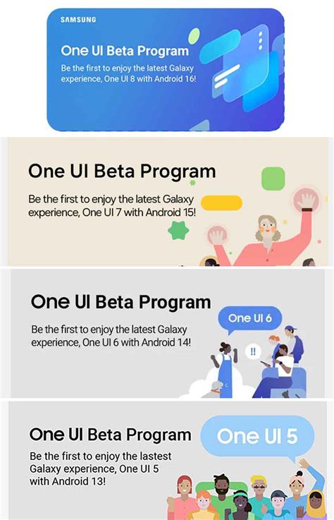 One ui beta program registration.  We would like to show you a descrip...