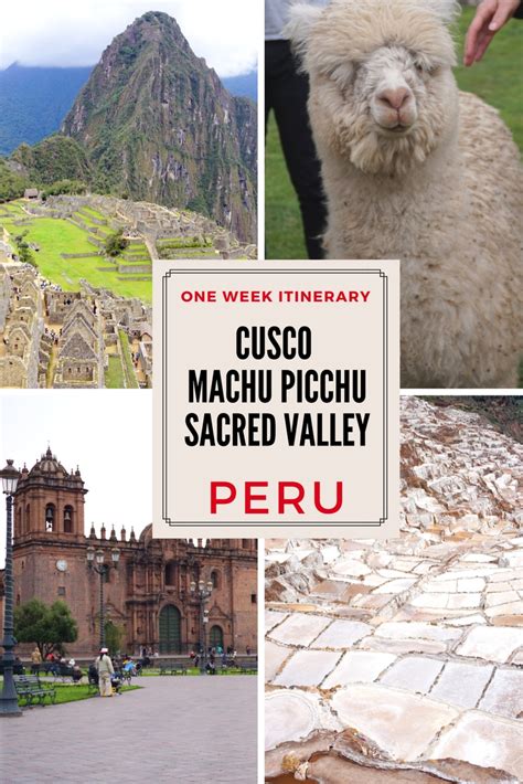 One week in cusco