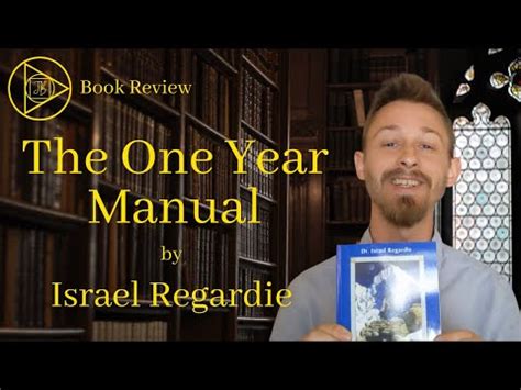 One year manual by israel regardie. - Study guide for the hiding place.