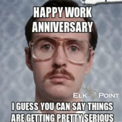 One year work anniversary meme. 29) Provide A Few Paid Months Of Fitness Classes. Perks that benefit employees’ lives in more ways than one boost employee loyalty. Make it easier for employees to work out, and they’ll want to stick around for a few more years. This anniversary gift adds true value to employees’ day-to-day routines and overall lives. 