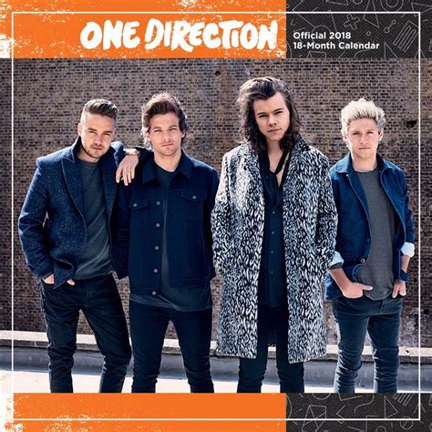 Full Download One Direction 2018 12 X 12 Inch Monthly Square Wall Calendar By Global Pop Music Sing Group Band 1D By Not A Book