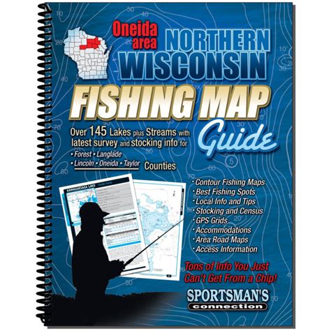 Oneida area northern wisconsin fishing map guide fishing maps from sportsmans connection. - Tomtom tool kit download user guide.