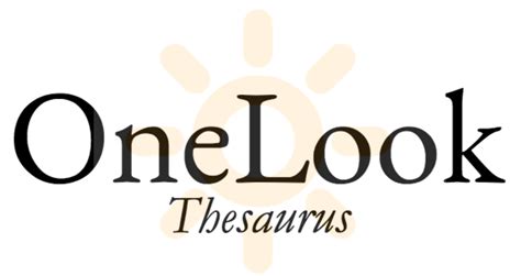 Onelook com thesaurus. Thesaurus. Your guide to every English word and phrase OneLook scans 18,955,870 entries in 1061 dictionaries. Try our new tabs: Related words, Mentions, Verses, History. Search examples. bluebird : Definitions of bluebird: blue* … 