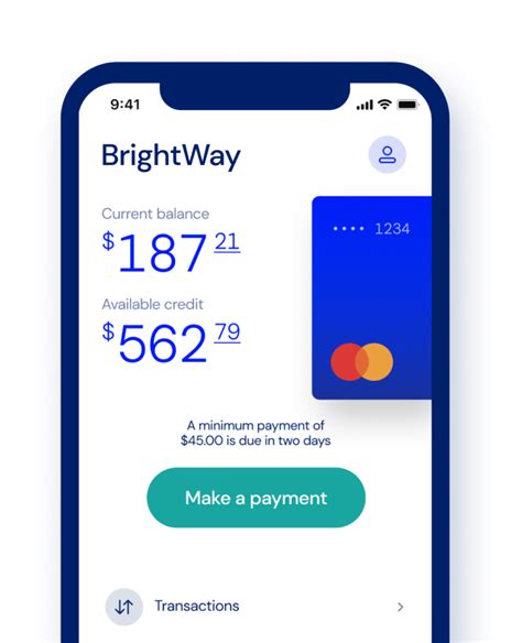 BrightWay Credit Card Mobile. OneMain Financial. privacy_tipThe developer has provided this information about how this app collects, shares, and handles your data. Data safety. Here's more information the developer has provided about the kinds of data this app may collect and share, and security practices the app may follow..