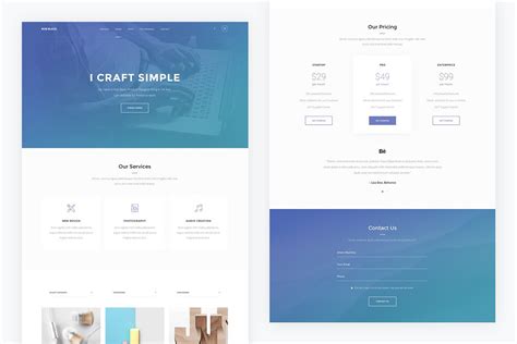 Onepage — Portfolio HTML Template Creative HTML/CSS Themes Creative