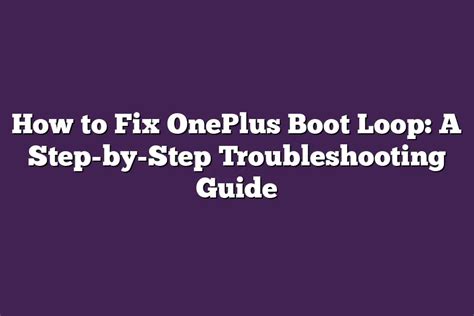 Oneplus 7 boot loop fix. Introducing our new OnePlus Community experience, with a...