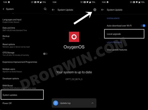 Oneplus 9 downgrade.  It showed "The version of your selected package is lower...