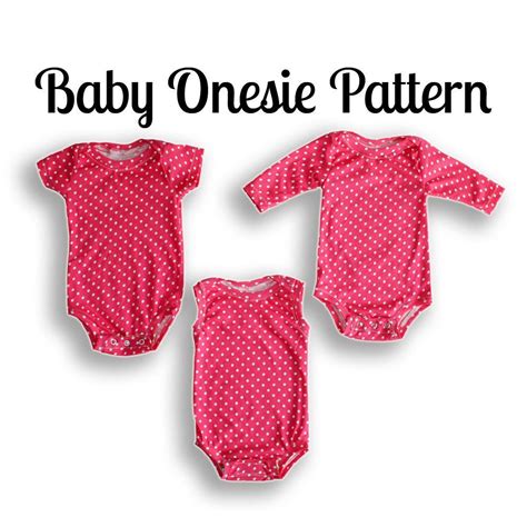 Onesie Sewing Pattern NB36 Months Projects to Try Onesie pattern