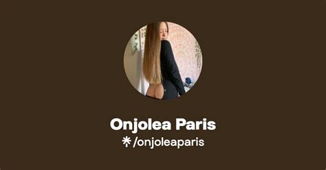 Onjolea Paris Leaks [PPV] 🍑
