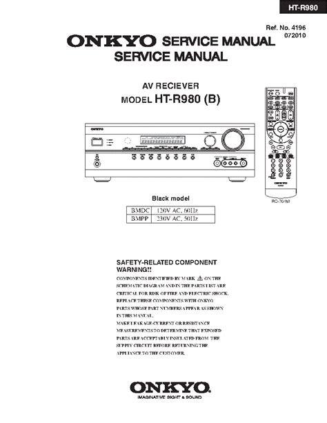Onkyo ht r980 av reciever service manual. - 98 polaris xplorer 400 4x4 service manual.