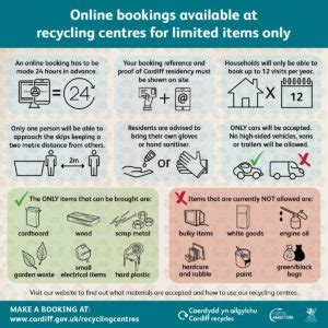 Online Bookings Available To Access Cardiff’s Recycling Centres …