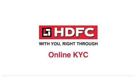 Online CKYC for New Depositors with HDFC Deposits - YouTube