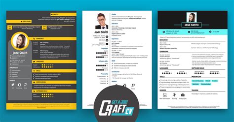 Online CV Builder Professional CV Maker CraftCv. 