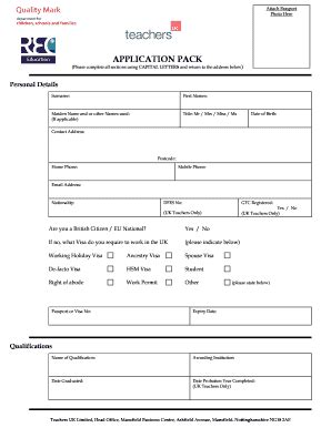 Online Course Standard Application Form for Teachers EK Interview