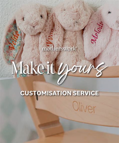 Online Customization Service in Singapore Motherswork