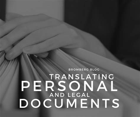 Online Document Translation Services - Bromberg & Associates