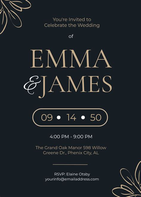 Online Invitations Templates