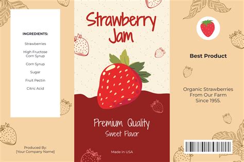 Online Label Template