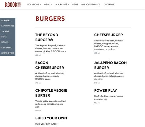 Online Menu of Gilfeather