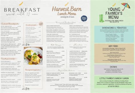Online Menu of Harvest