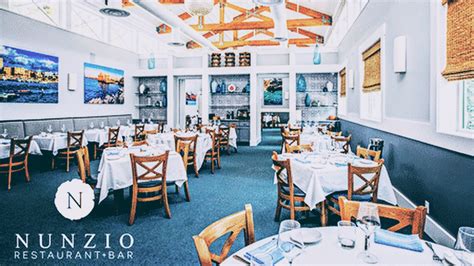 Online Menu of Nunzio Restaurant + Bar, Hilton Head Island, SC