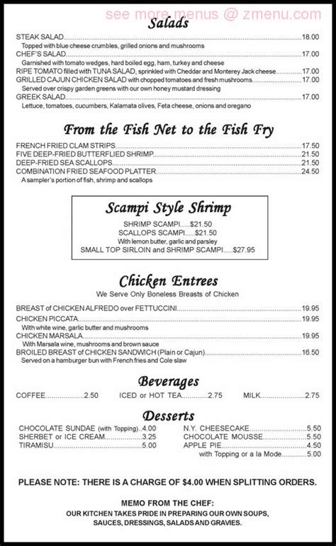 Online Menu of Safari Room, Mission Hills, CA