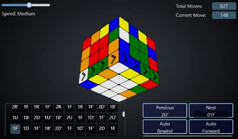 Online NxNxN Rubik