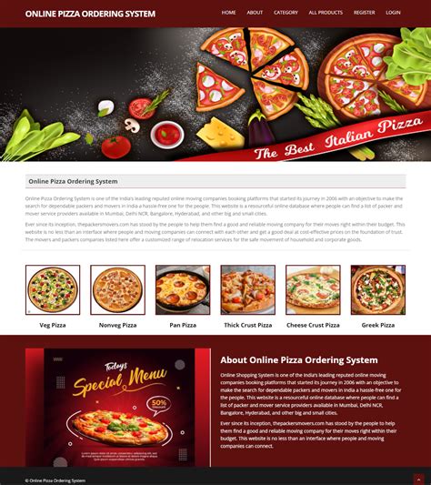 Online Ordering System EDITED (Mamarias Pizza) Free Source Code Projects and Tutorials