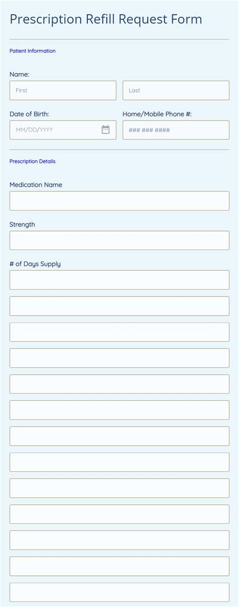 Online Refill Request Form - frisco-pharmacy.com