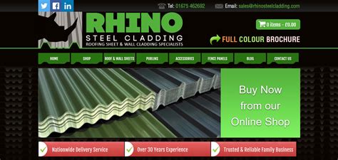 Online Shop Rhino Steel Cladding