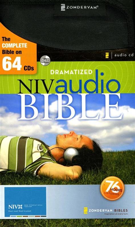 About this app. The official NIV Audio Bible app includes the full text of the NIV Bible (British Text) and full audio narration by British actor, David Suchet. Simple to navigate, it's the easiest way to read, listen to and make notes on the NIV on your iOS device - perfect for taking to church, house group or for your own quiet times.. 