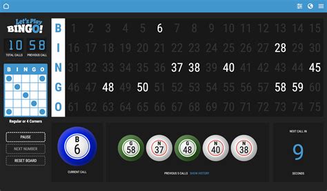 Online bingo caller. First choose someone to be the caller/controller of the game board. This person will manage game settings, handle calling the numbers, starting/stopping autoplay, and reset the game as necessary when someone calls bingo. Choose what settings you wish to play with. You can learn more about game settings by reviewing the game modes section. 