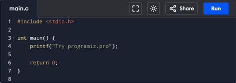 Online c compiler.  No installation required.  Write, compile, run and debug C code online.  Fr...