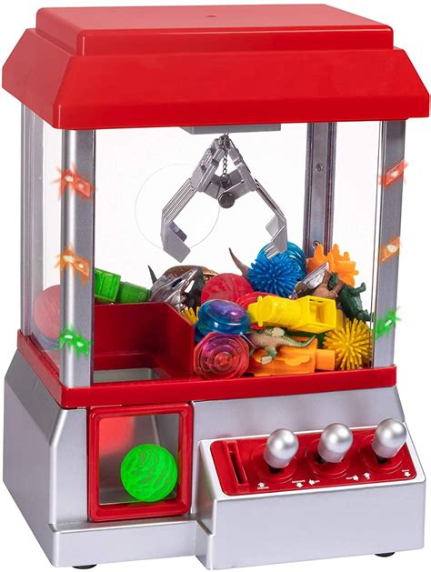 cxjoigxi Mini Claw Machine for Kids Adults with Prizes,Volume Control and 60 Seconds Countdown,2 Power Supply Modes,Candy Gumball Vending Machines Toys for 4-7 8-12 Year Old Boy Girl Gift Ideas-Bunny. This claw machine is perfect for kids and adults who want to have fun and test their skills. Pros.. 