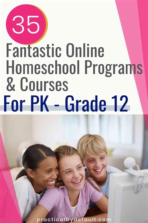 Online homeschool courses. To help you find courses that will engage and educate your students, we've rounded up the top online homeschool classes in computer science, math, arts, and more. Explore cost-effective and free classes for high schoolers, elementary-aged kids, and even your littlest pre-K learners, as well as online homeschool programs. Let the learning begin! 