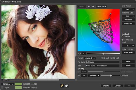 Online lut creator.  This online cloud-based color editor and LUT creation tool ...