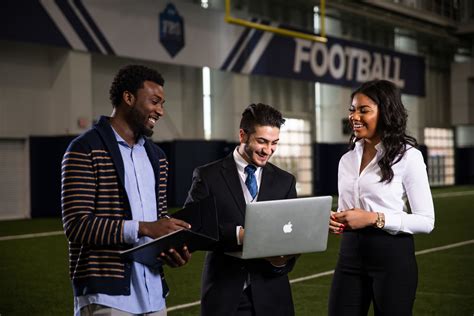Online M.S. in Sports Management Studies. California University of Pennsylvania offers one of the most unique offerings we’ve seen in this year’s ranking of the best online masters in sports management degree programs. CalU notes that their program is the first 100% online sports management studies program.. 