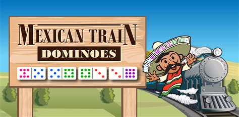 Online mexican train. Mexican Train is a game played with dominoes. The object of the game is for a player to play all the tiles from his or her hand onto one or more chains, or trains, emanating from a central hub or "station". The game's most popular name comes from a special optional train that belongs to all players. 