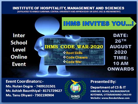 Online on Cancer IHMS Kotdwar